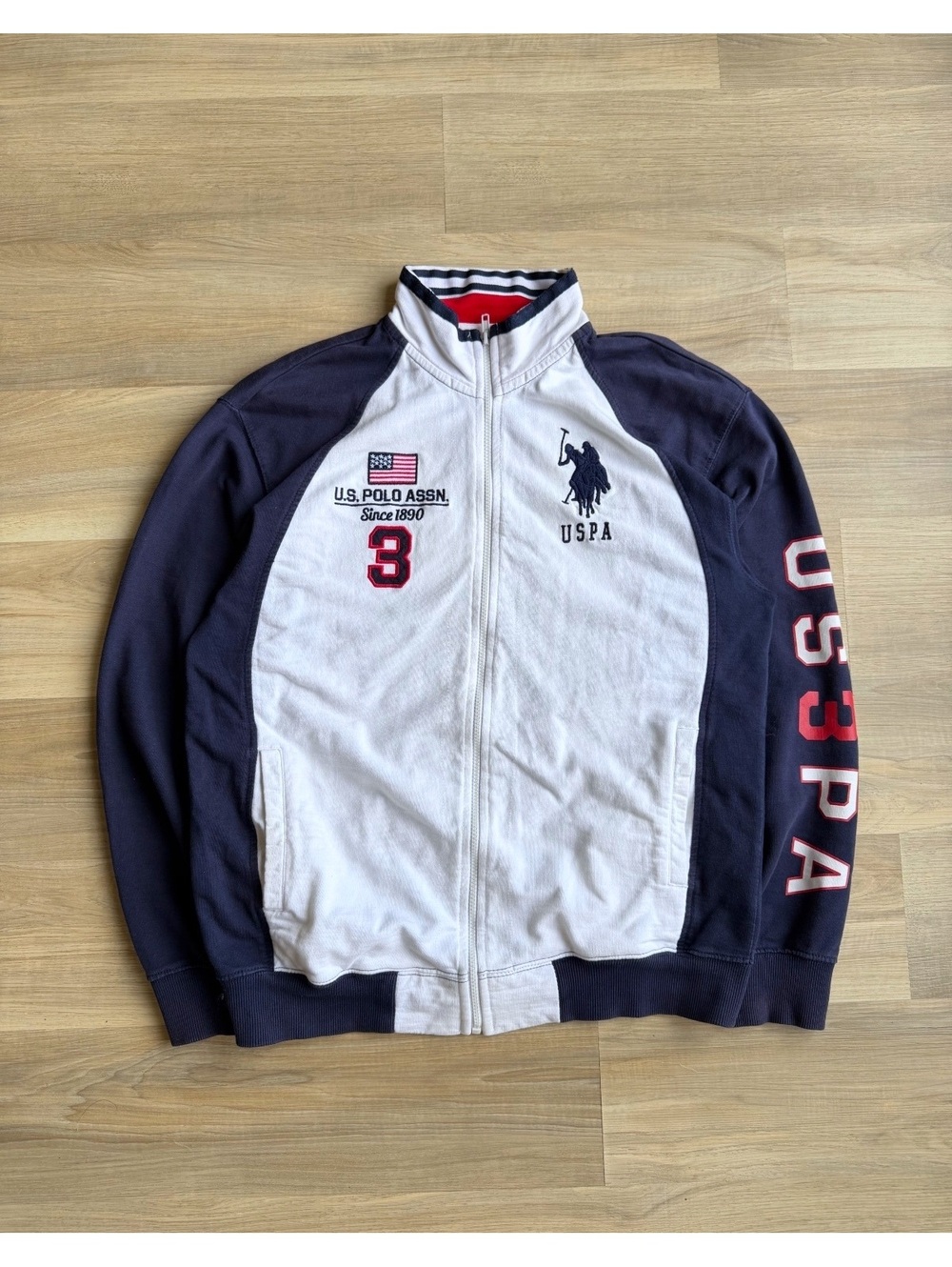 Vintage Y2K US POLO ASSN Big Pony Track Jacket